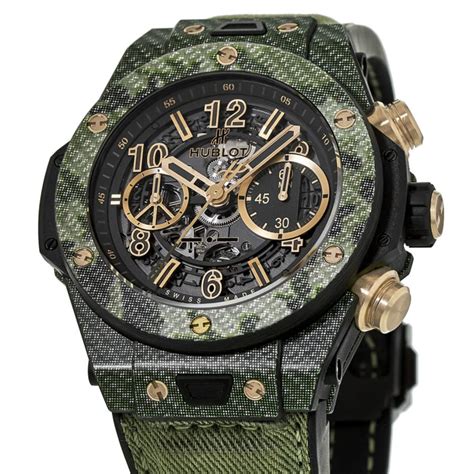 hublot big bang green camo|411.yg.1198.nr.iti16 Green Camo Hublot Big Bang UNICO 45mm .